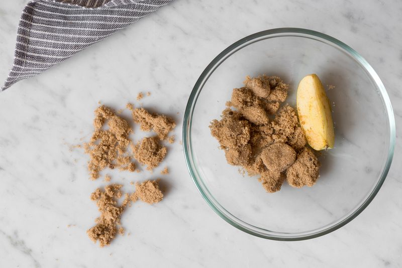 How to soften brown sugar that has hardened quickly and easy