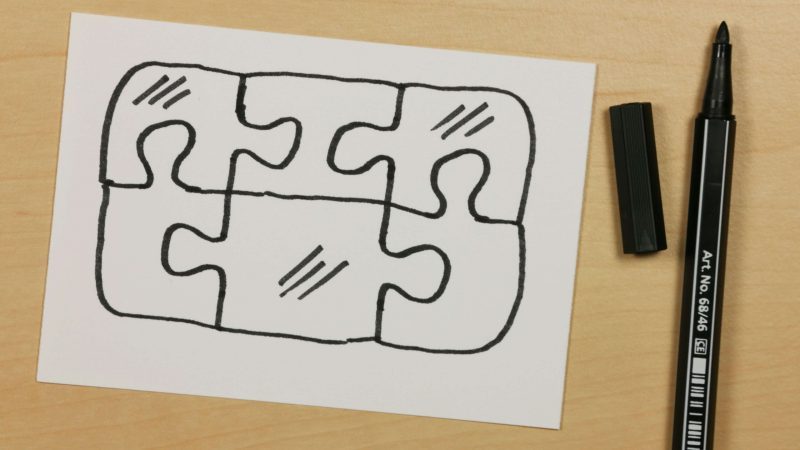 Puzzle Drawing
