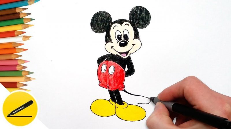 Mickey Mouse Drawing