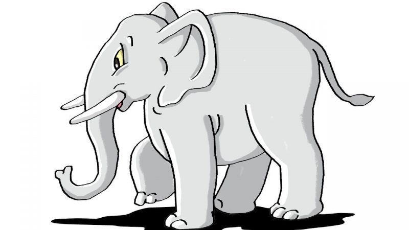Child Elephant Drawing Child Elephant Drawing