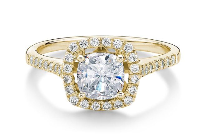 Cushion Cut Ring