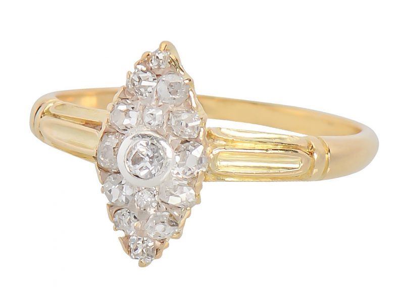Marquise Shaped Ring