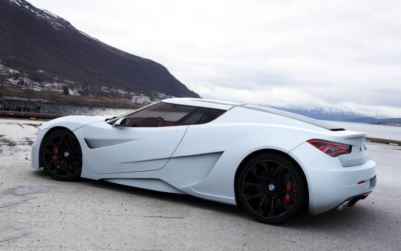 Sports car BMW M9
