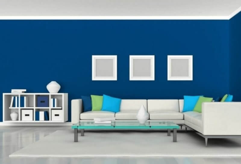 Blue Living Room