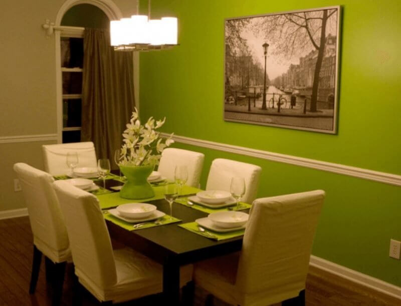 Dining Room Paint Color Green