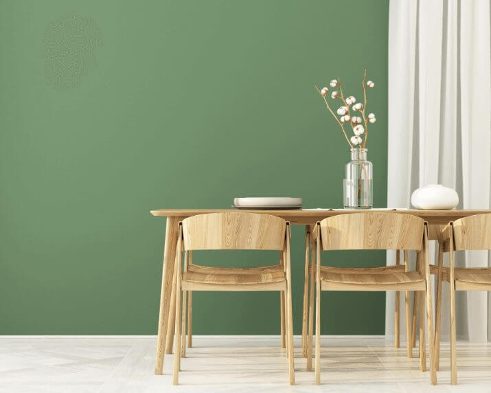 Green Dinning Room Paint Color Ideas
