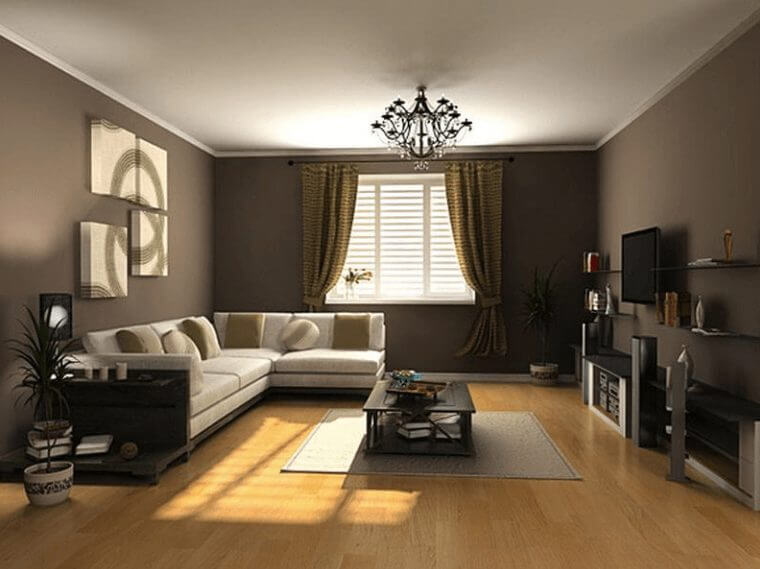 Living Room Color Ideas Brown