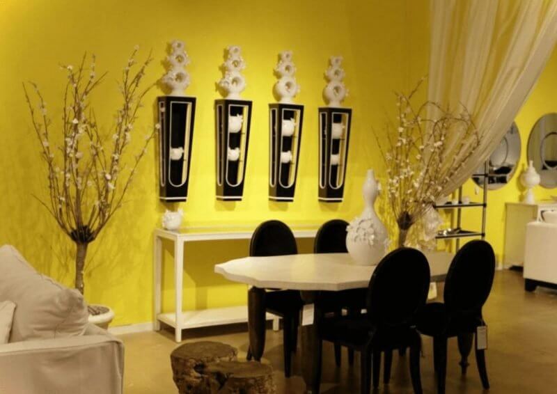Yelow Dinning Room Paint Color Ideas