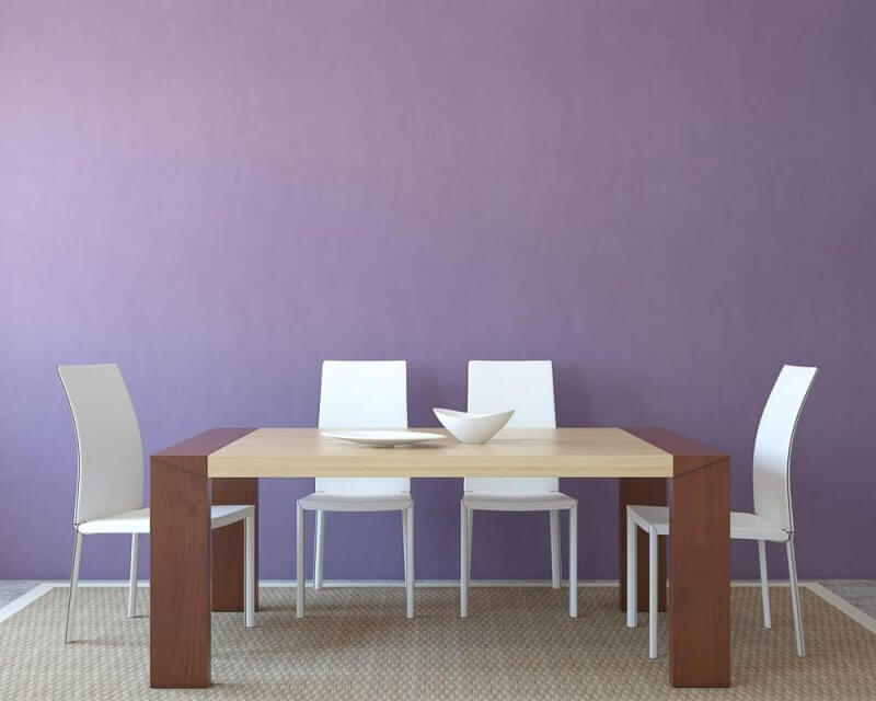 Purple Dinning Room Paint Color Ideas