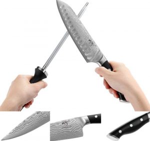 Professional Chef Knives Set with Case