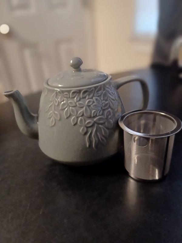 7. Toptier Ceramic Teapot