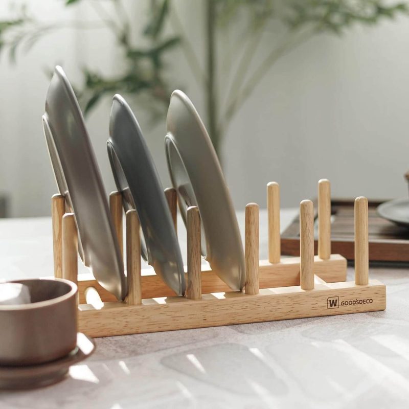 ✅ 5 Wooden Dish Drying Rack [ Simple, Small, And Unique ]