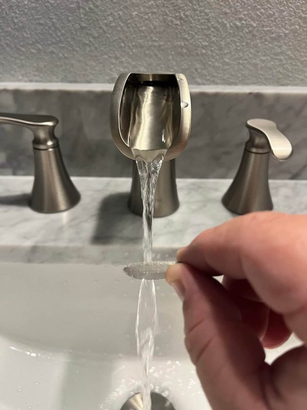 5. Pfister Jaida Bathroom Sink Faucet, 8 Inch Wide