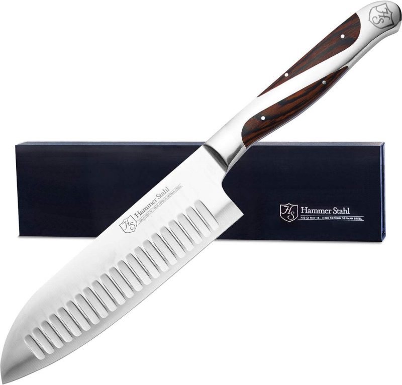 Japanese Style Santoku Knife 5.5 Inch Stainless Kitchen Knife