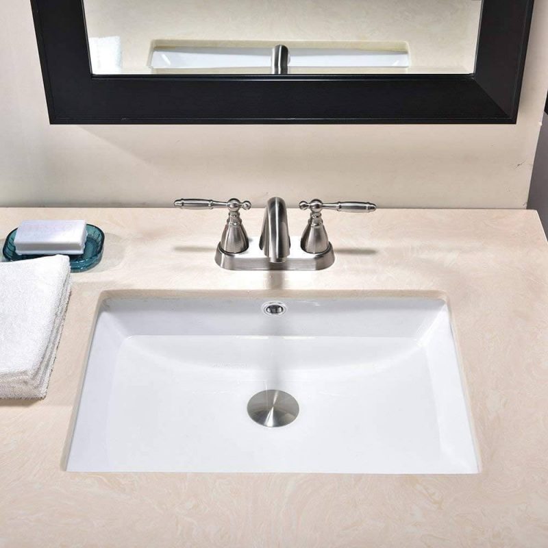 5 Undermount Bathroom Sinks Rectangle