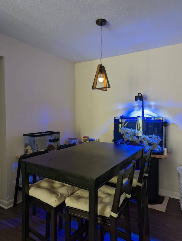 6. 33.5'' Linear Pendant Light for dining room
