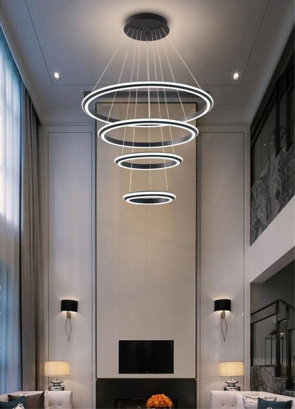 3. Smart Modern LED Pendant Lights, Hanging Pendant Lights