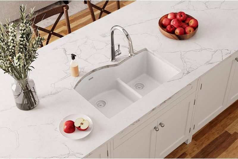 🟢 7 White Kitchen Sink [ Best Material ]