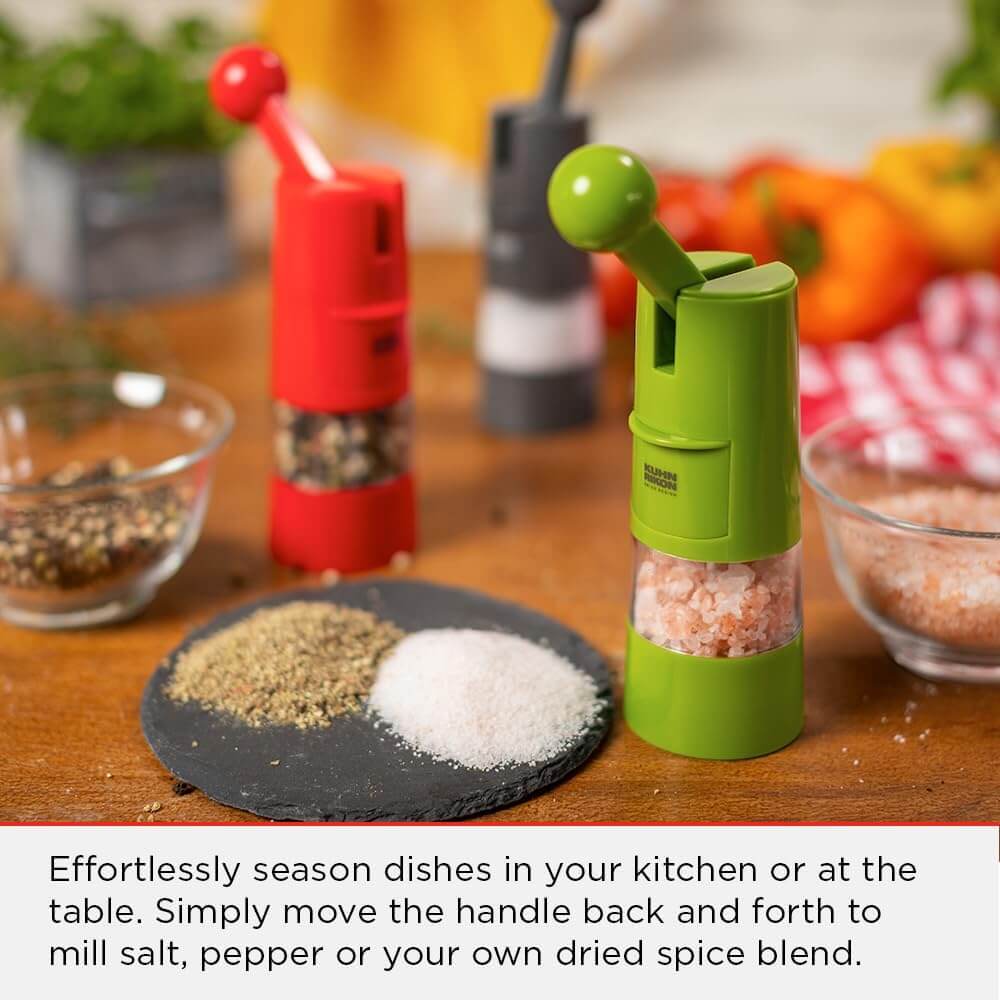 2. Kuhn Rikon Ratchet Grinder,Ceramic Mechanism for Salt, Pepper and Spices