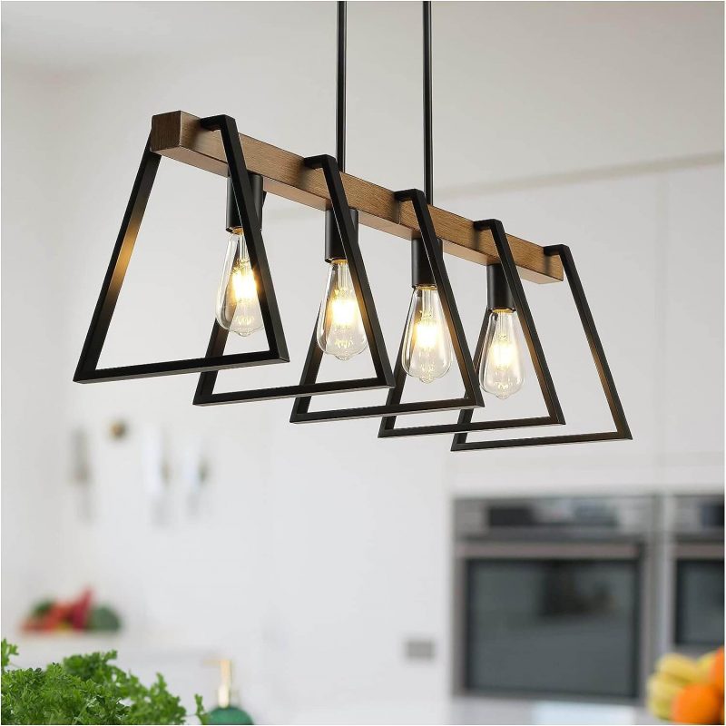 ✅ 5 Black Chandeliers for Dining Room [ Cool and Elegant ]