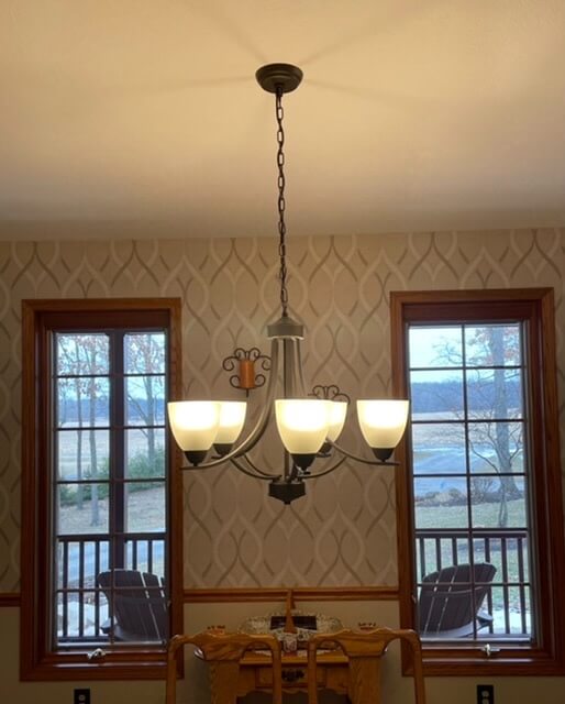 2. Black Rustic Ceiling Hanging Pendant Lighting Lamp