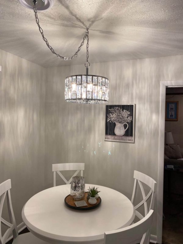 2. Cylindrical Drum Shade Ceiling Light