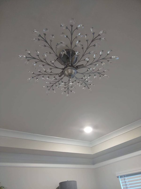 5. Small Size Hanging Lighting Fixture Flush Mount 120W Dining Room