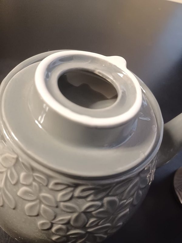 7. Toptier Ceramic Teapot