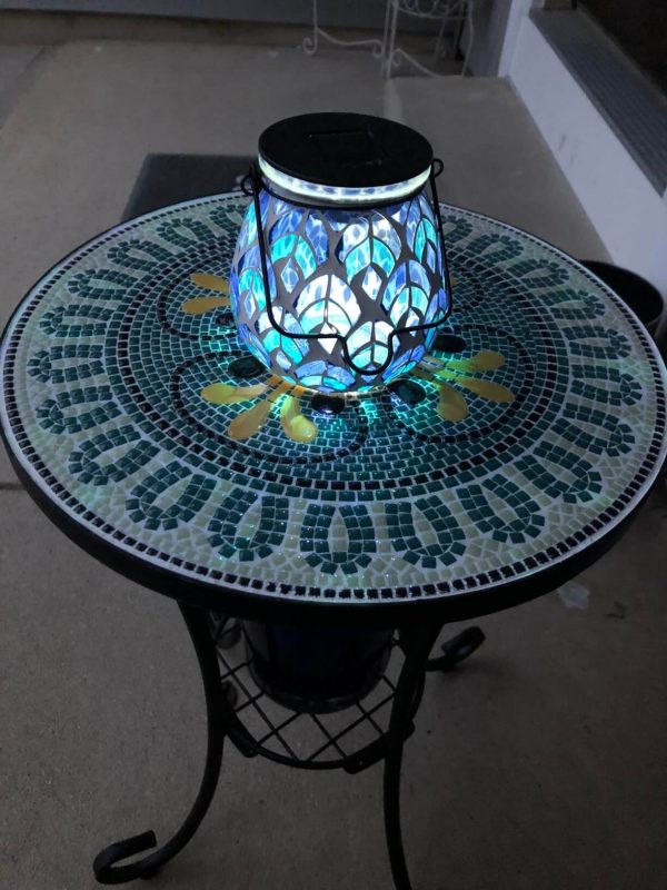 7. Night Lights for Garden, Patio, Party, Yard, (Peacock)