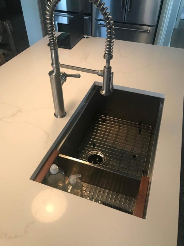 3. Undermount 16 Gauge Single Bowl Stainless Steel Kitchen Sink