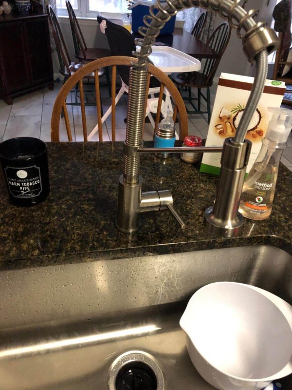 4. APPASO Patented Kitchen Faucet with Pull Down Sprayer