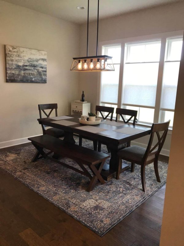 2. XIPUDA Farmhouse Pendant Lamp for Dining Room