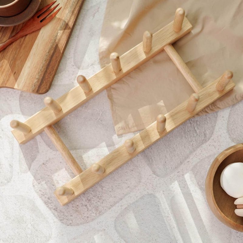 ✅ 5 Wooden Dish Drying Rack [ Simple, Small, And Unique ]