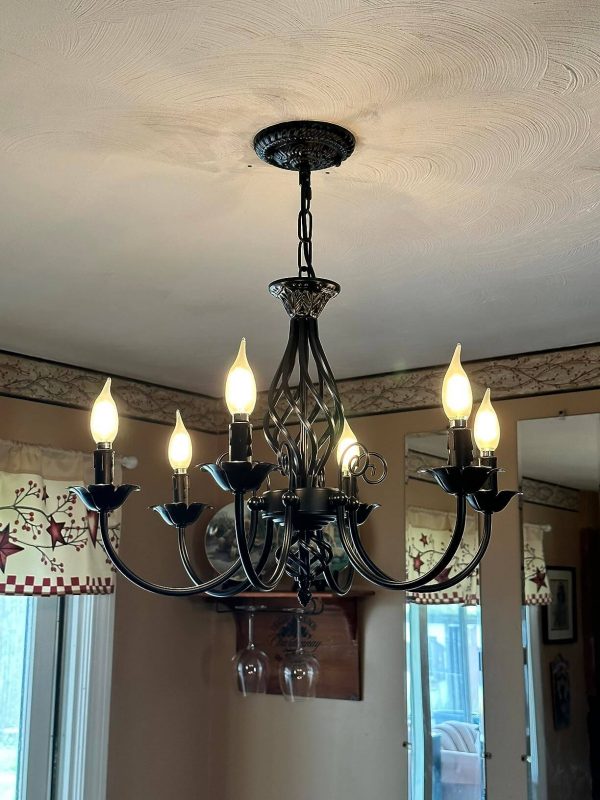 1. Rustic Industrial Pendant Ceiling Light for Kitchen Dining Room