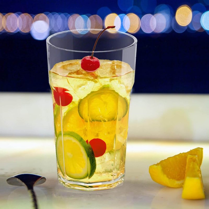 6. Reusable, Stackable, BPA Free Clear Plastic Cups 6. Reusable, Stackable, BPA Free Clear Plastic Cups