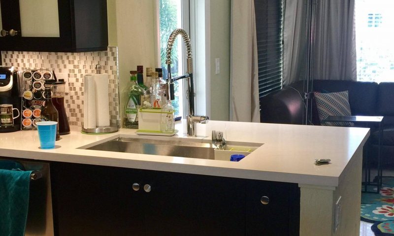 4. KOHLER 5540-NA Productive 33 Inch Workstation Stainless Steel Single Bowl Kitchen Sink