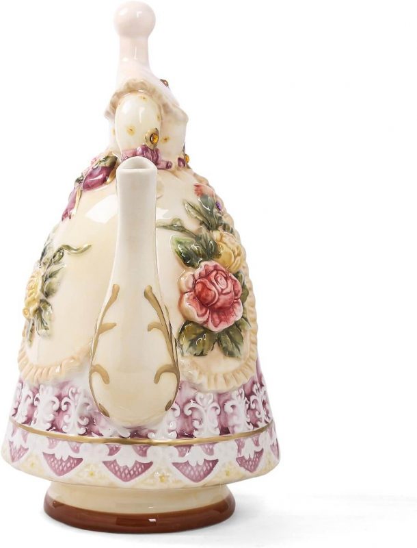 5. FORLONG Large Ceramic Teapot