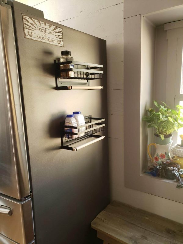 5. Sleclean Magnetic Spice Rack Organizer