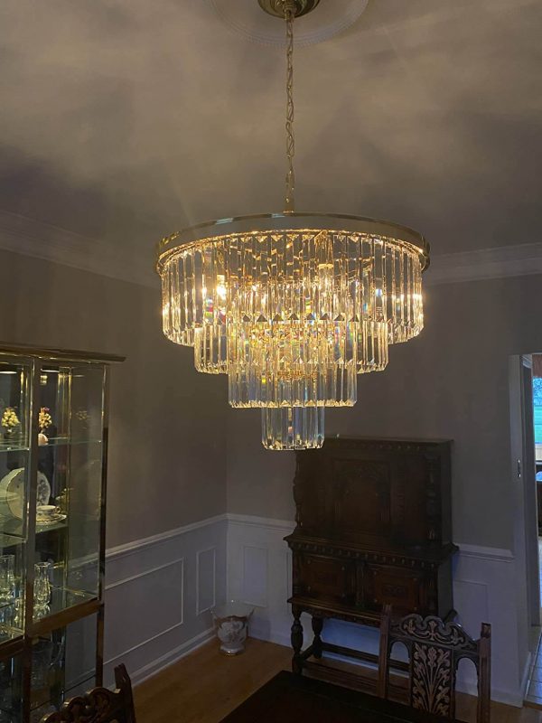 7 Crystal Chandeliers for Dining Room [Modern and Contemporary]