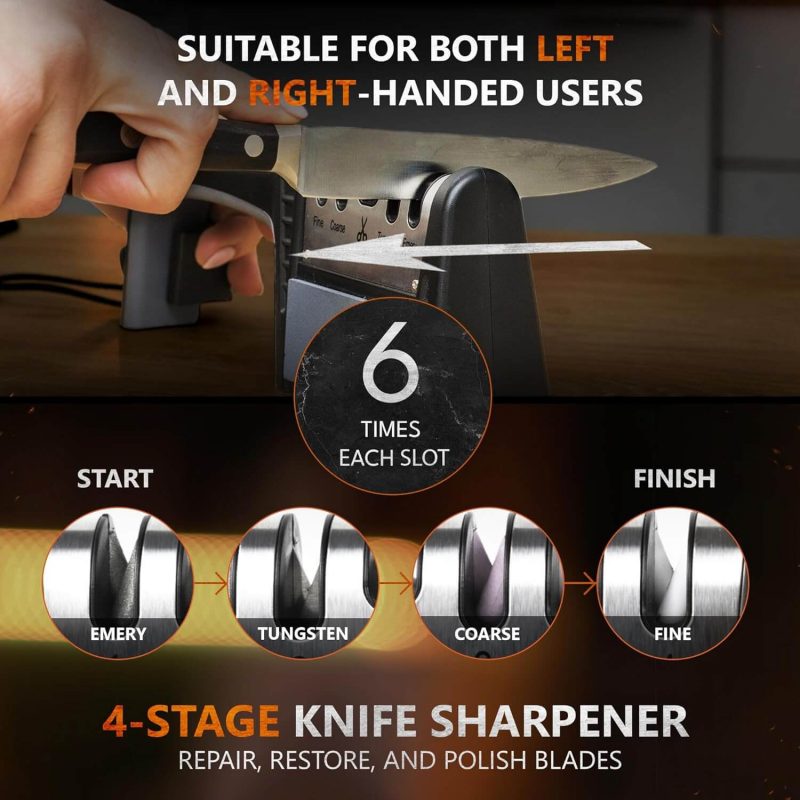 4. 4 Stage Sharpening Tool with 800 Grit