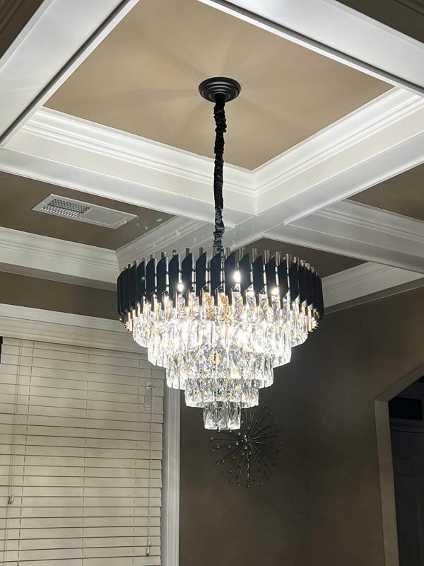 7 Crystal Chandeliers for Dining Room [Modern and Contemporary]