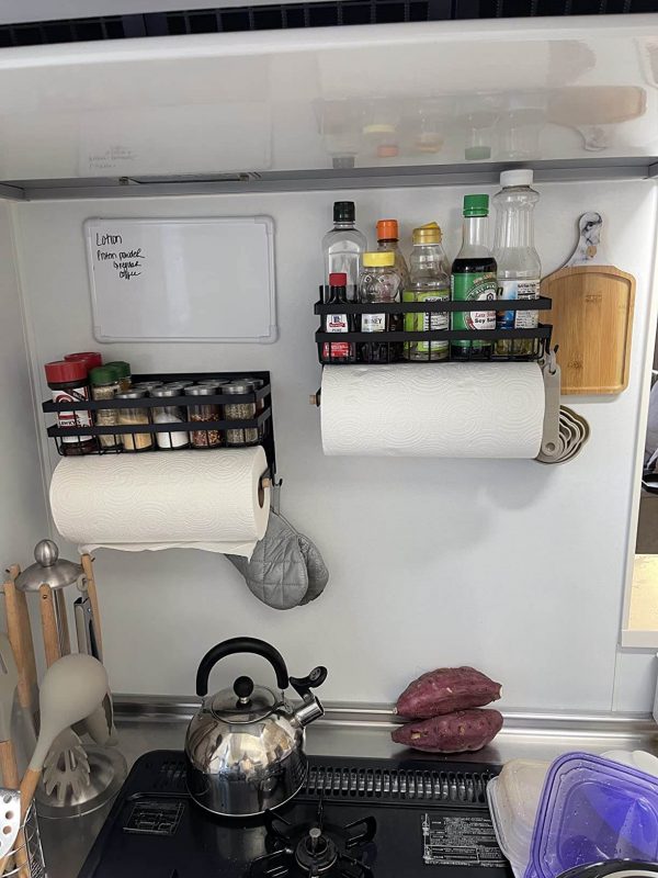 5. Sleclean Magnetic Spice Rack Organizer