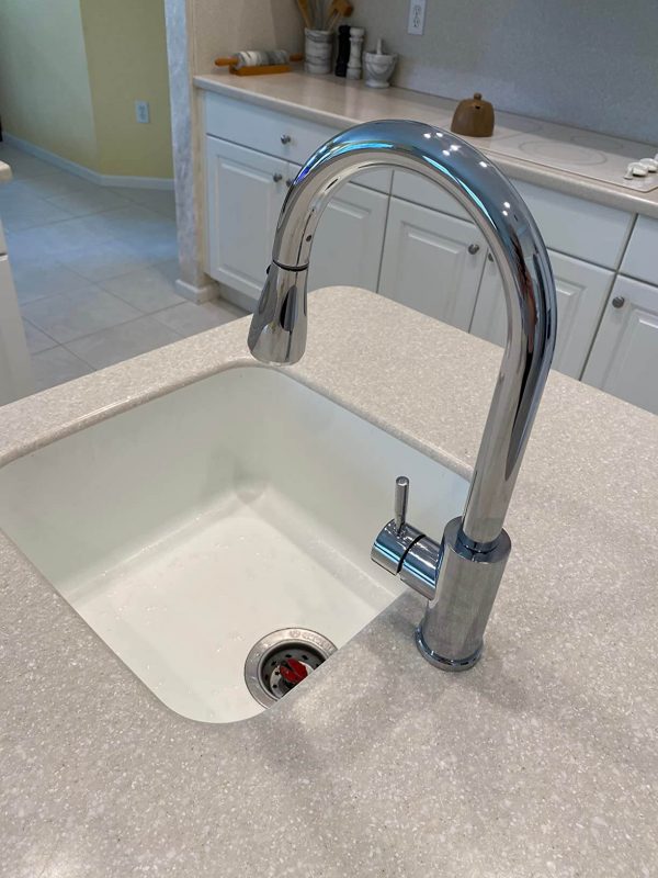 1.FORIOUS Kitchen Faucet with Pull Down Sprayer Brushed Nickel