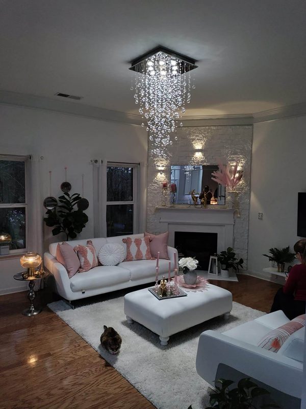 7 Crystal Chandeliers for Dining Room [Modern and Contemporary]