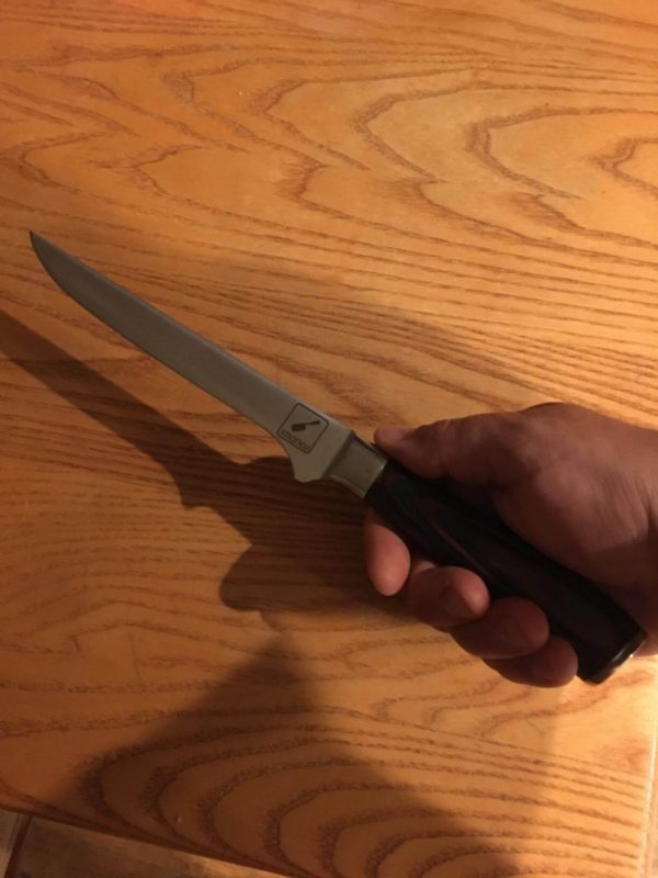 Imarku Boning Knife, Professional Grade Stainless Steel Fillet Boning Knife