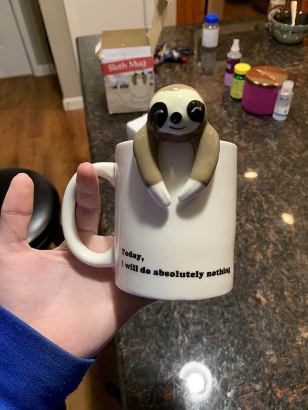 1. Decodyne Cute Sloth Coffee Mug