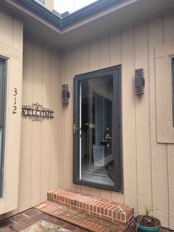 3. Waterproof Aluminum Up and Down Porch Lights Wall Sconces