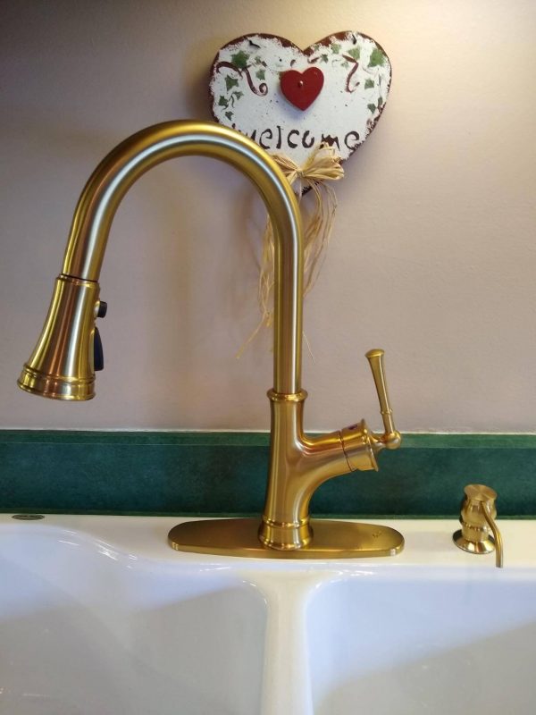 ✅ 7 Antique Brass Kitchen Faucet
