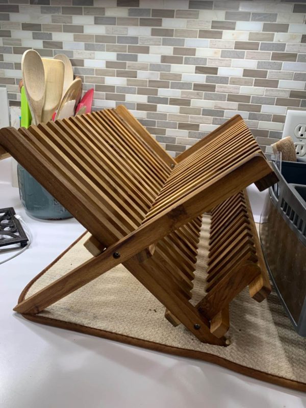 ✅ 5 Wooden Dish Drying Rack [ Simple, Small, And Unique ]