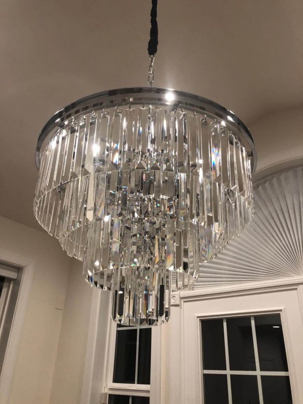 4. Tier Contemporary Hanging Lamp for Dining Room Living Room Bedroom